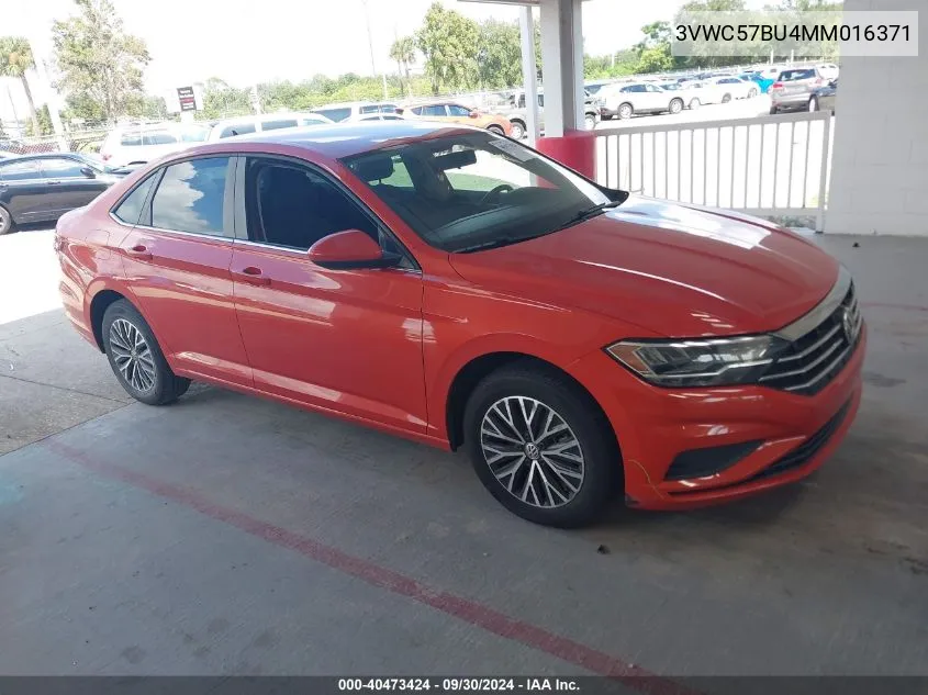 2021 Volkswagen Jetta 1.4T R-Line/1.4T S/1.4T Se VIN: 3VWC57BU4MM016371 Lot: 40473424