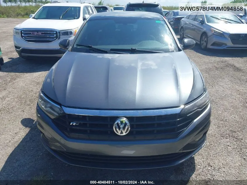 2021 Volkswagen Jetta 1.4T R-Line/1.4T S/1.4T Se VIN: 3VWC57BU4MM094858 Lot: 40484511