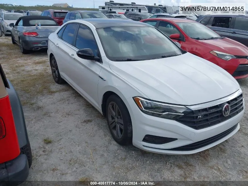 2021 Volkswagen Jetta S/R-Line VIN: 3VWN57BU7MM014865 Lot: 40517774