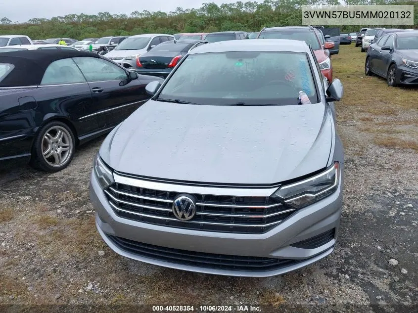 2021 Volkswagen Jetta 1.4T R-Line/1.4T S VIN: 3VWN57BU5MM020132 Lot: 40528354