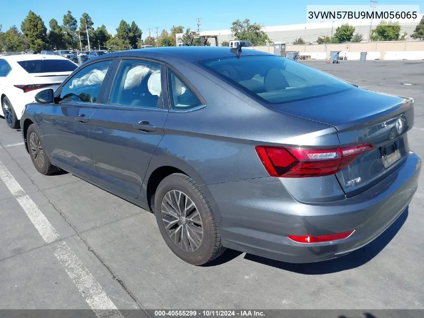 2021 Volkswagen Jetta 1.4T R-Line/1.4T S VIN: 3VWN57BU9MM056065 Lot: 40555299