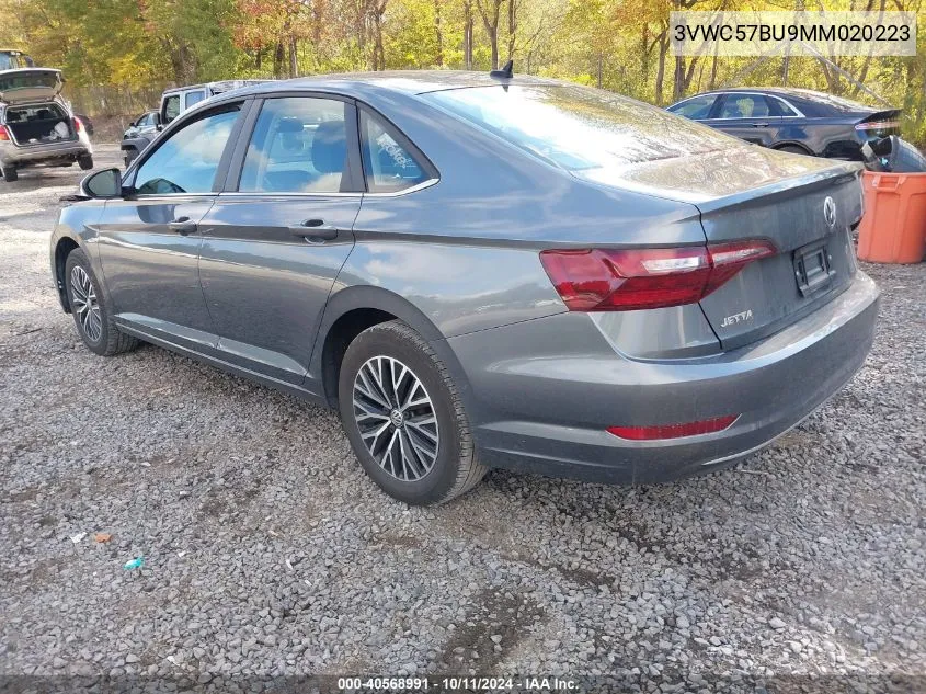 2021 Volkswagen Jetta 1.4T R-Line/1.4T S/1.4T Se VIN: 3VWC57BU9MM020223 Lot: 40568991