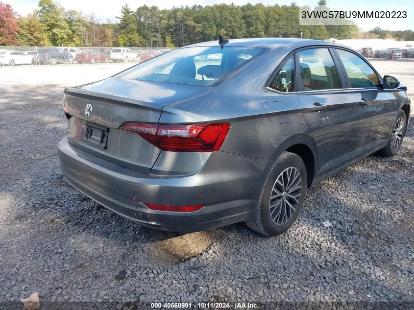 2021 Volkswagen Jetta 1.4T R-Line/1.4T S/1.4T Se VIN: 3VWC57BU9MM020223 Lot: 40568991