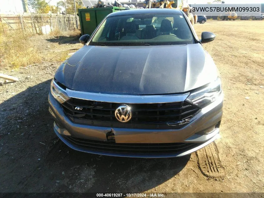 2021 Volkswagen Jetta 1.4T R-Line/1.4T S/1.4T Se VIN: 3VWC57BU6MM099303 Lot: 40619287