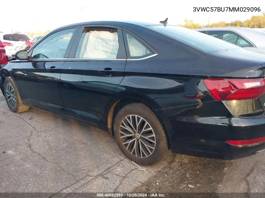 2021 Volkswagen Jetta 1.4T R-Line/1.4T S/1.4T Se VIN: 3VWC57BU7MM029096 Lot: 40692993