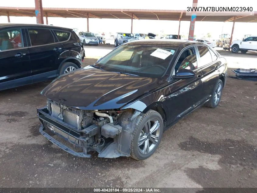 3VW7M7BU0NM023940 2022 Volkswagen Jetta 1.5T Se