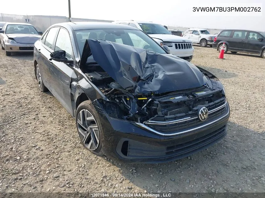 2023 Volkswagen Jetta Sel VIN: 3VWGM7BU3PM002762 Lot: 12071946