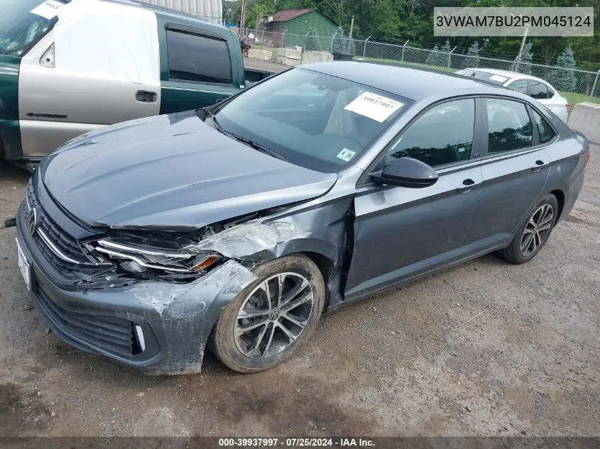 2023 Volkswagen Jetta 1.5T Sport VIN: 3VWAM7BU2PM045124 Lot: 39937997