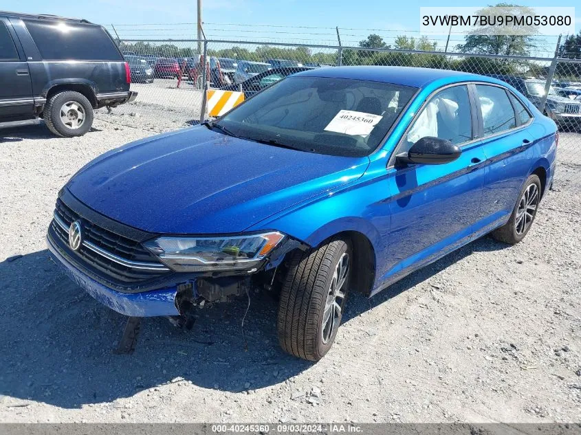 2023 Volkswagen Jetta 1.5T Sport VIN: 3VWBM7BU9PM053080 Lot: 40245360