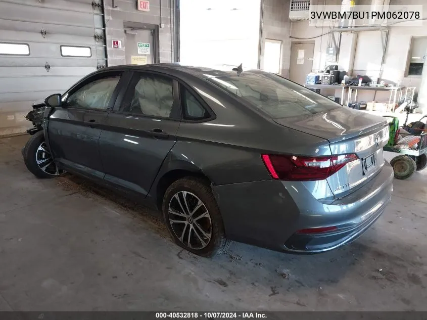 3VWBM7BU1PM062078 2023 Volkswagen Jetta 1.5T Sport