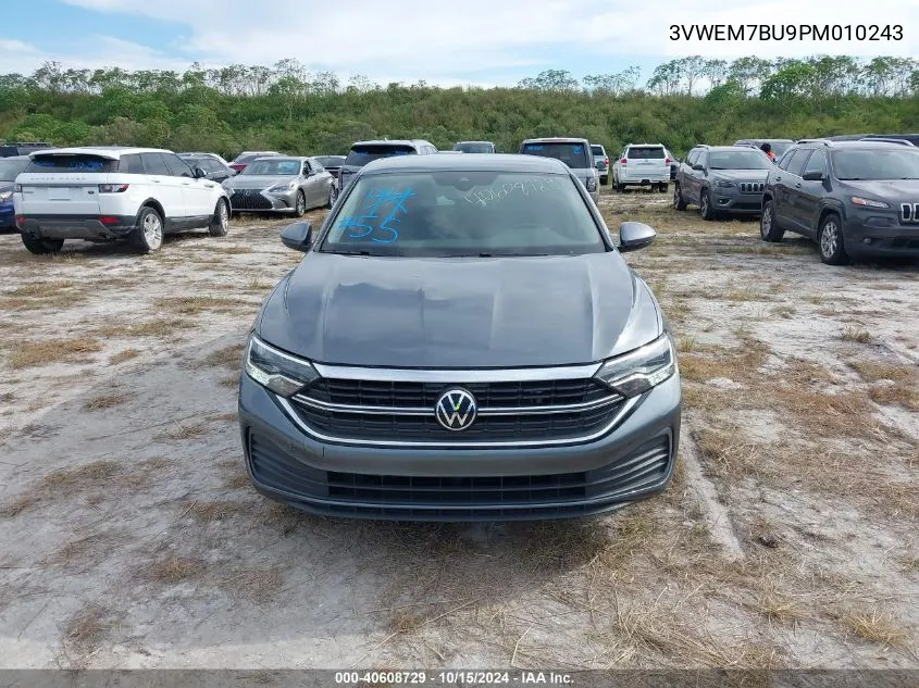 2023 Volkswagen Jetta 1.5T Se VIN: 3VWEM7BU9PM010243 Lot: 40608729