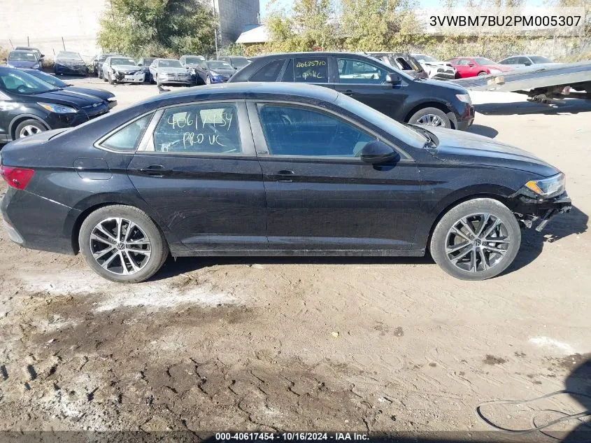 2023 Volkswagen Jetta 1.5T Sport VIN: 3VWBM7BU2PM005307 Lot: 40617454