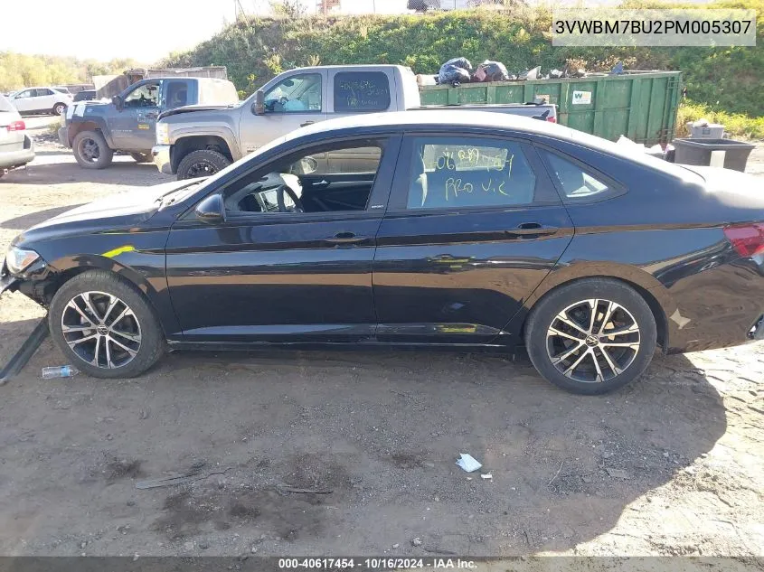 2023 Volkswagen Jetta 1.5T Sport VIN: 3VWBM7BU2PM005307 Lot: 40617454