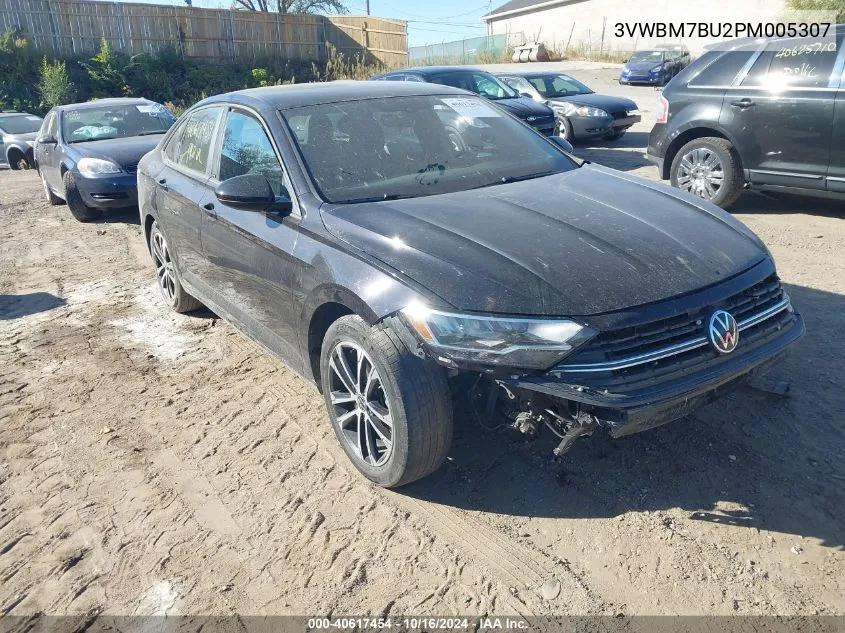 2023 Volkswagen Jetta 1.5T Sport VIN: 3VWBM7BU2PM005307 Lot: 40617454