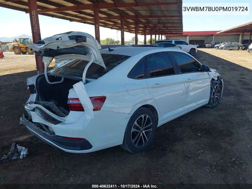 2023 Volkswagen Jetta 1.5T Sport VIN: 3VWBM7BU0PM019724 Lot: 40632411