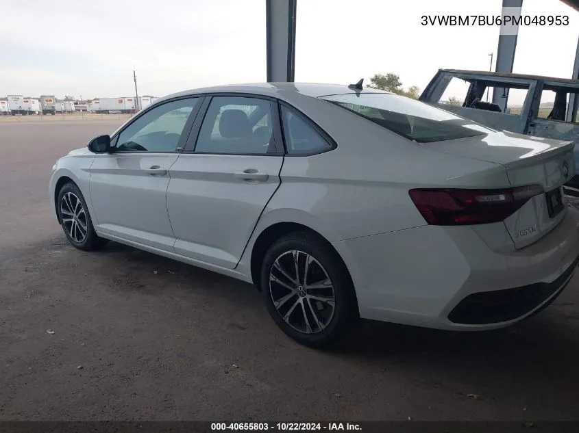 2023 Volkswagen Jetta 1.5T Sport VIN: 3VWBM7BU6PM048953 Lot: 40655803