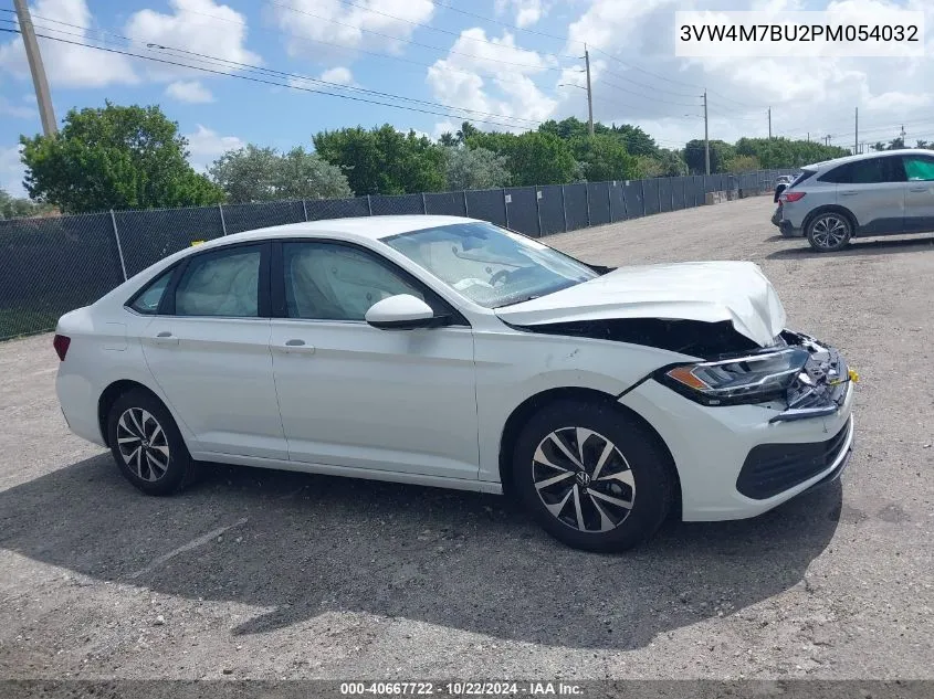 2023 Volkswagen Jetta 1.5T S VIN: 3VW4M7BU2PM054032 Lot: 40667722