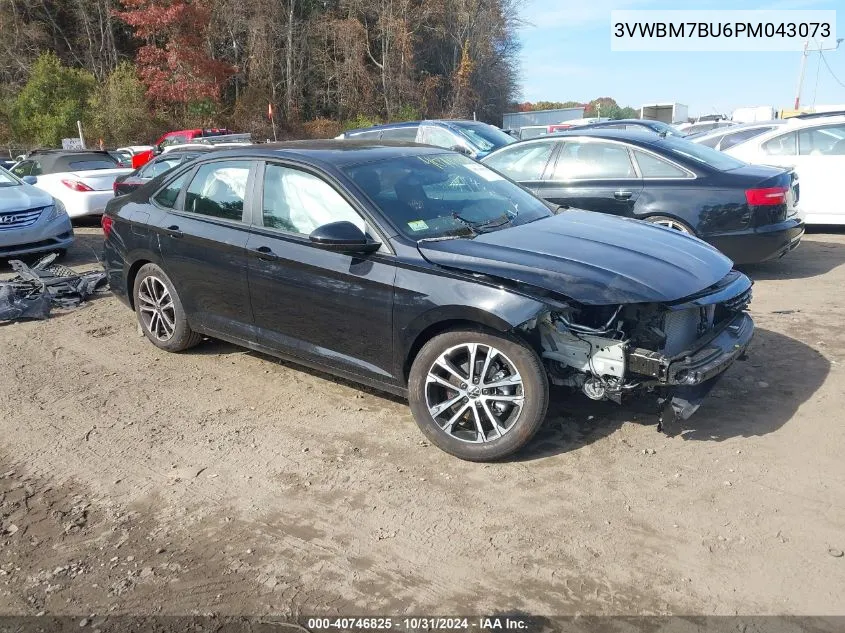 2023 Volkswagen Jetta 1.5T Sport VIN: 3VWBM7BU6PM043073 Lot: 40746825