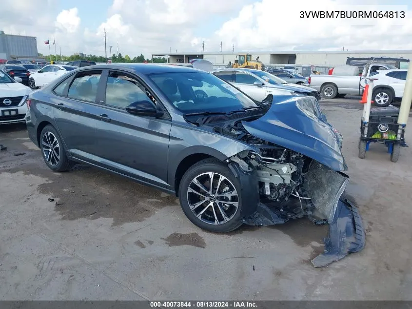 3VWBM7BU0RM064813 2024 Volkswagen Jetta 1.5T Sport