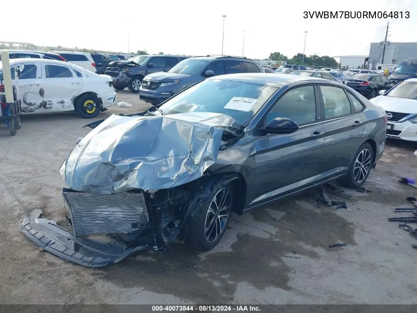 3VWBM7BU0RM064813 2024 Volkswagen Jetta 1.5T Sport