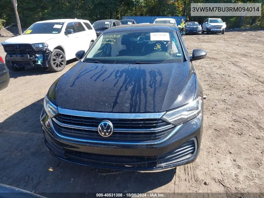 3VW5M7BU3RM094014 2024 Volkswagen Jetta 1.5T S