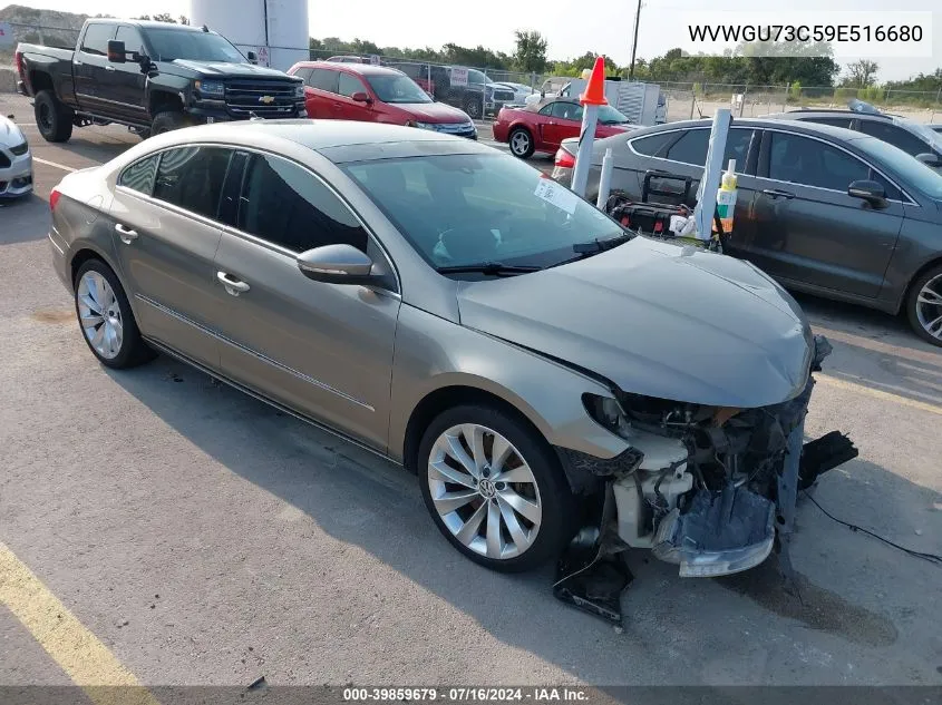 2009 Volkswagen Cc Vr6 VIN: WVWGU73C59E516680 Lot: 39859679