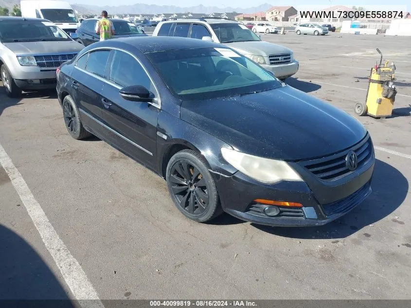 2009 Volkswagen Cc Sport VIN: WVWML73C09E558874 Lot: 40099819