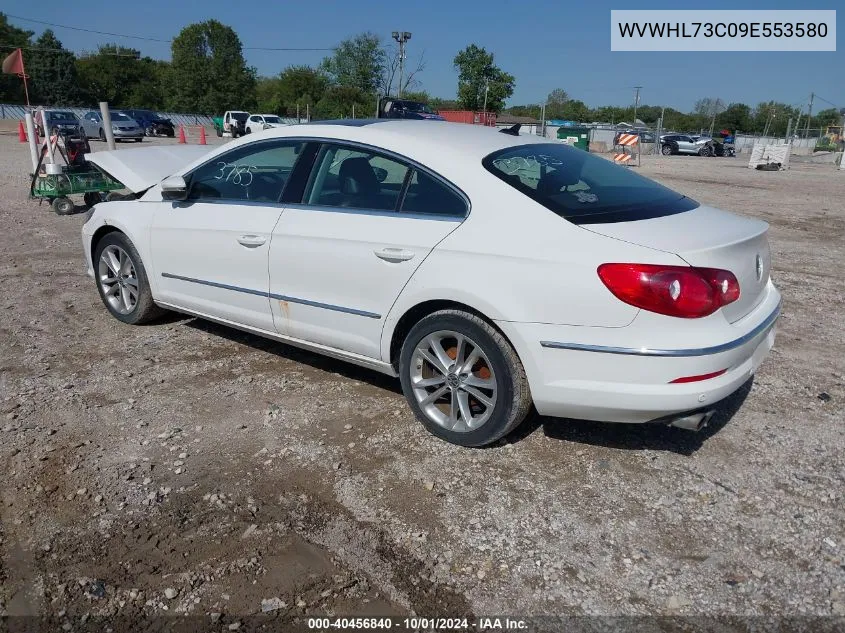 2009 Volkswagen Cc Luxury VIN: WVWHL73C09E553580 Lot: 40456840