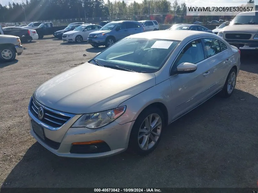 2009 Volkswagen Cc Sport VIN: WVWML73C69E530657 Lot: 40573842