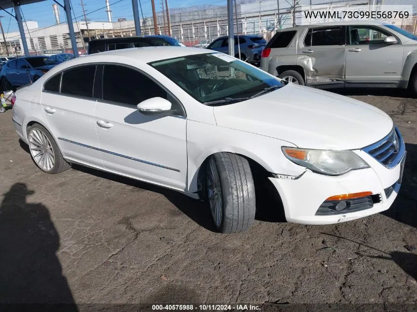 2009 Volkswagen Cc Sport VIN: WVWML73C99E568769 Lot: 40575988