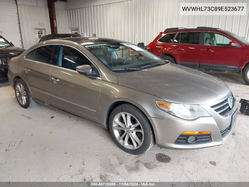 2009 Volkswagen Cc Luxury VIN: WVWHL73C89E523677 Lot: 40725859