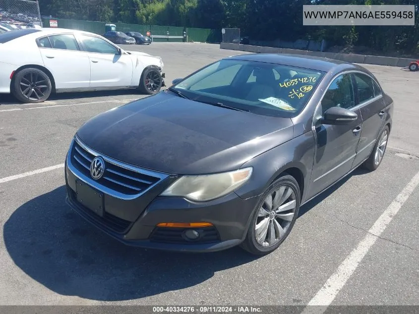 WVWMP7AN6AE559458 2010 Volkswagen Cc Sport