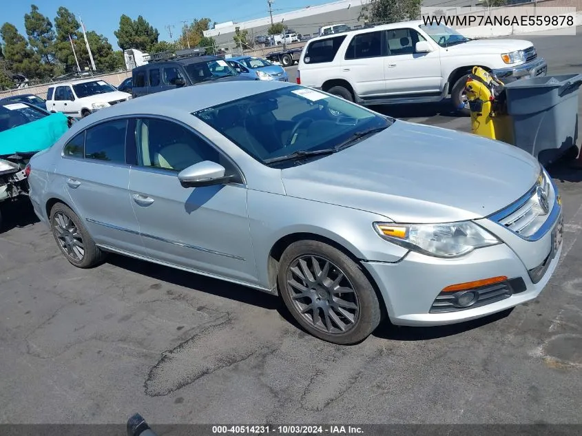 WVWMP7AN6AE559878 2010 Volkswagen Cc Sport