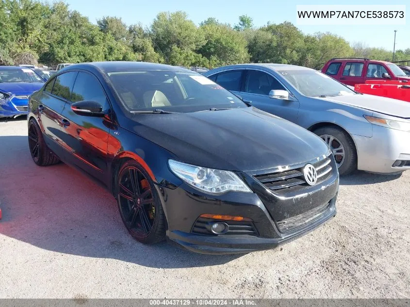 WVWMP7AN7CE538573 2012 Volkswagen Cc R-Line