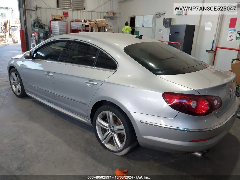 WVWNP7AN3CE525047 2012 Volkswagen Cc R-Line