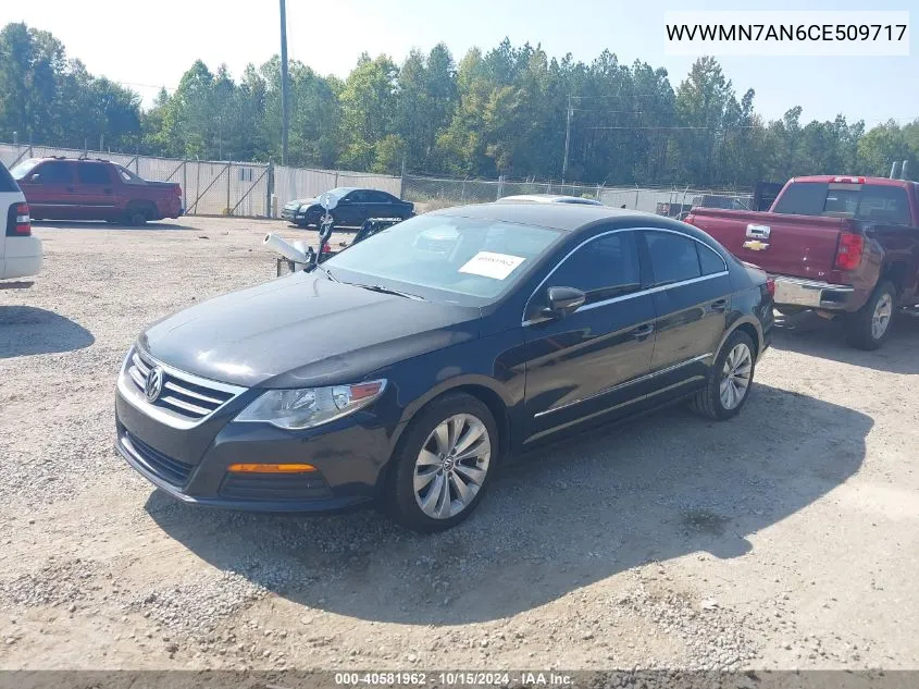 WVWMN7AN6CE509717 2012 Volkswagen Cc Sport