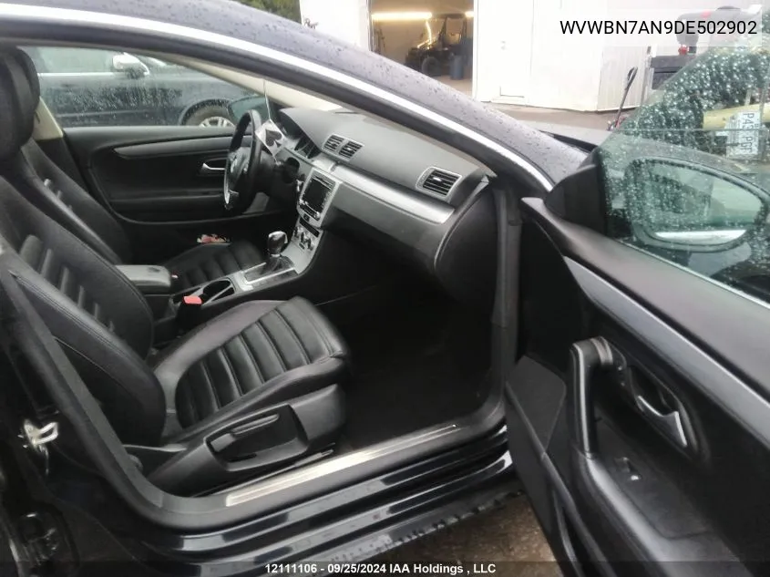 WVWBN7AN9DE502902 2013 Volkswagen Cc Sport