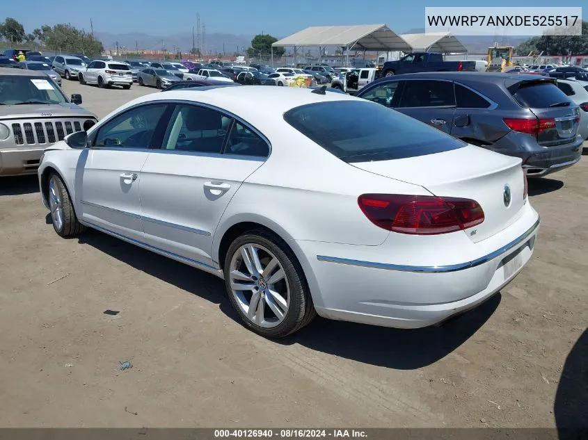 2013 Volkswagen Cc 2.0T Lux VIN: WVWRP7ANXDE525517 Lot: 40126940