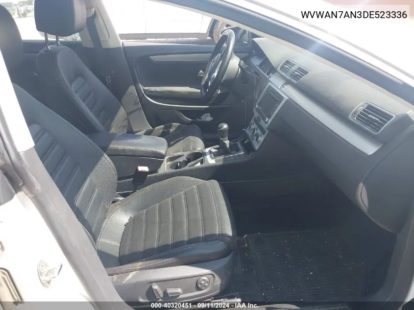 WVWAN7AN3DE523336 2013 Volkswagen Cc Sport