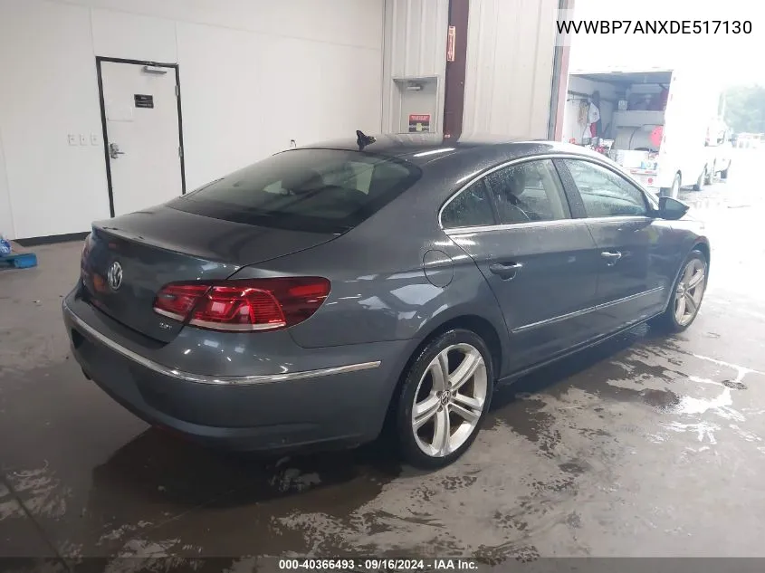 WVWBP7ANXDE517130 2013 Volkswagen Cc 2.0T Sport Plus