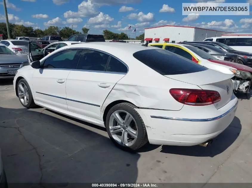 WVWBP7AN7DE553065 2013 Volkswagen Cc 2.0T R-Line