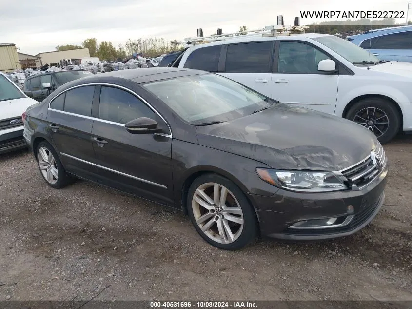 WVWRP7AN7DE522722 2013 Volkswagen Cc Lux