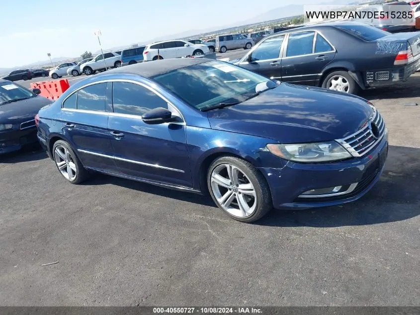 WVWBP7AN7DE515285 2013 Volkswagen Cc 2.0T Sport Plus