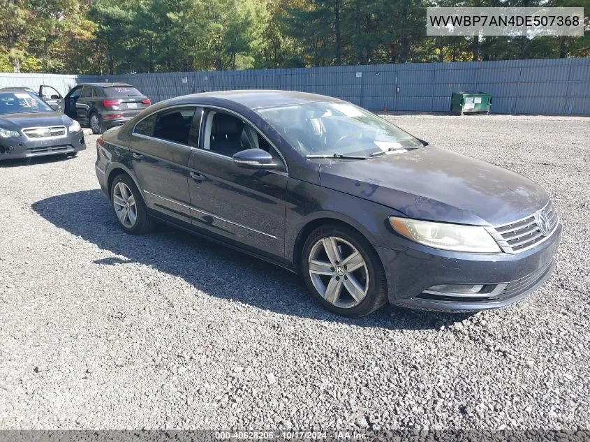 2013 Volkswagen Cc 2.0T Sport VIN: WVWBP7AN4DE507368 Lot: 40628205