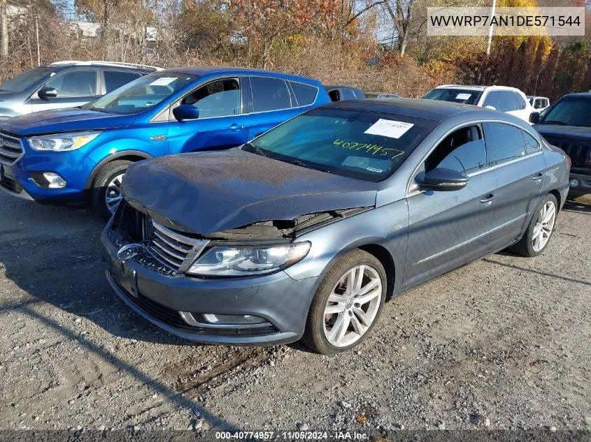 2013 Volkswagen Cc 2.0T Lux VIN: WVWRP7AN1DE571544 Lot: 40774957