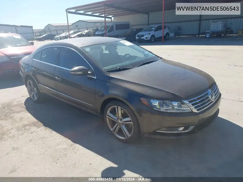 WVWBN7AN5DE506543 2013 Volkswagen Cc 2.0T Sport Plus