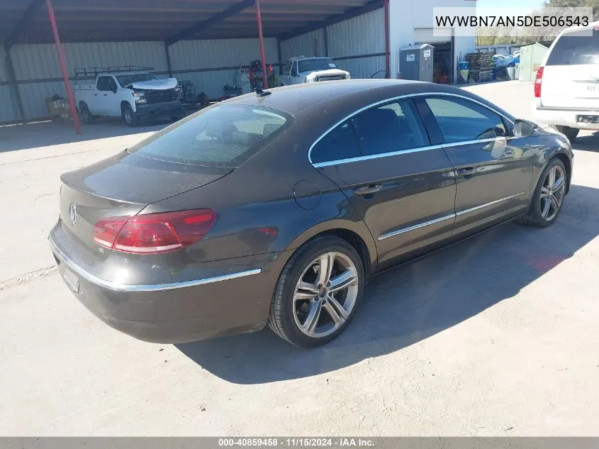 WVWBN7AN5DE506543 2013 Volkswagen Cc 2.0T Sport Plus