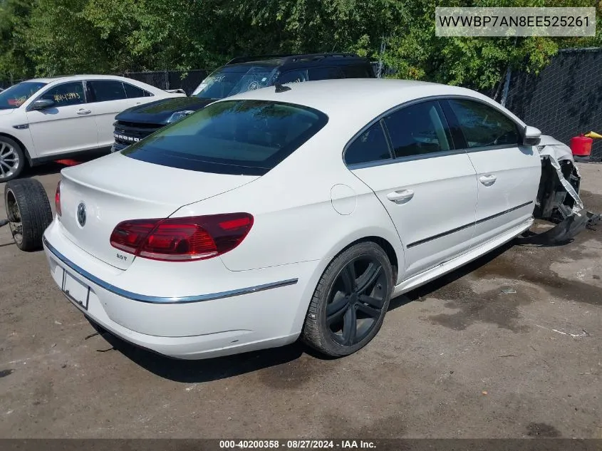 WVWBP7AN8EE525261 2014 Volkswagen Cc 2.0T R-Line