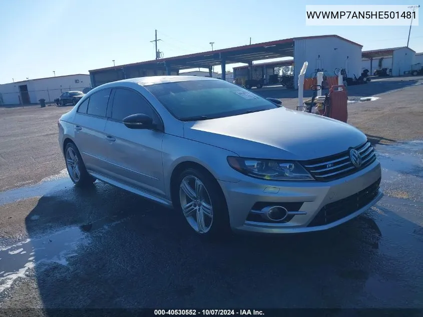 WVWMP7AN5HE501481 2017 Volkswagen Cc 2.0T R-Line Executive