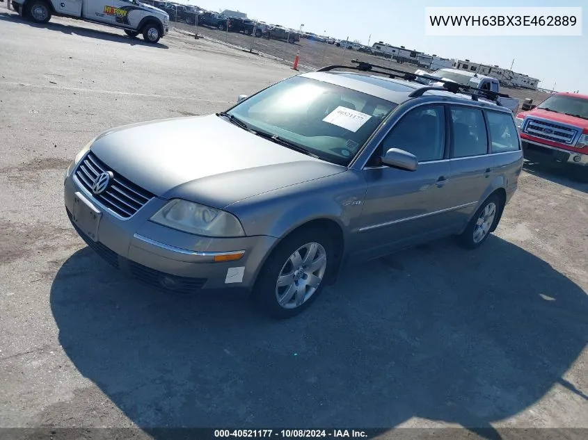 WVWYH63BX3E462889 2003 Volkswagen Passat Glx